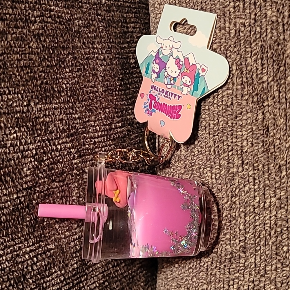 My melody Drink Keychain Charm Water Drink Keychain Charm Water Drink Keycha… - Picture 1 of 12